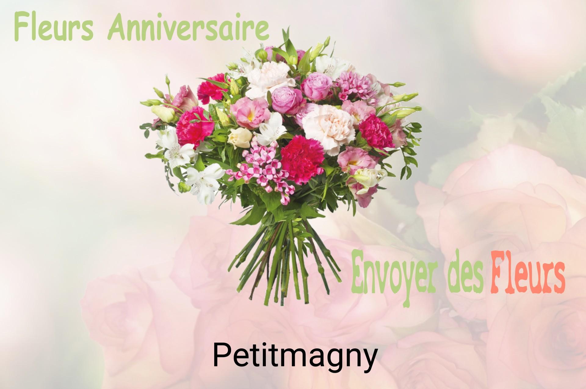 Bouquet de fleurs d’anniversaire livré à Petitmagny