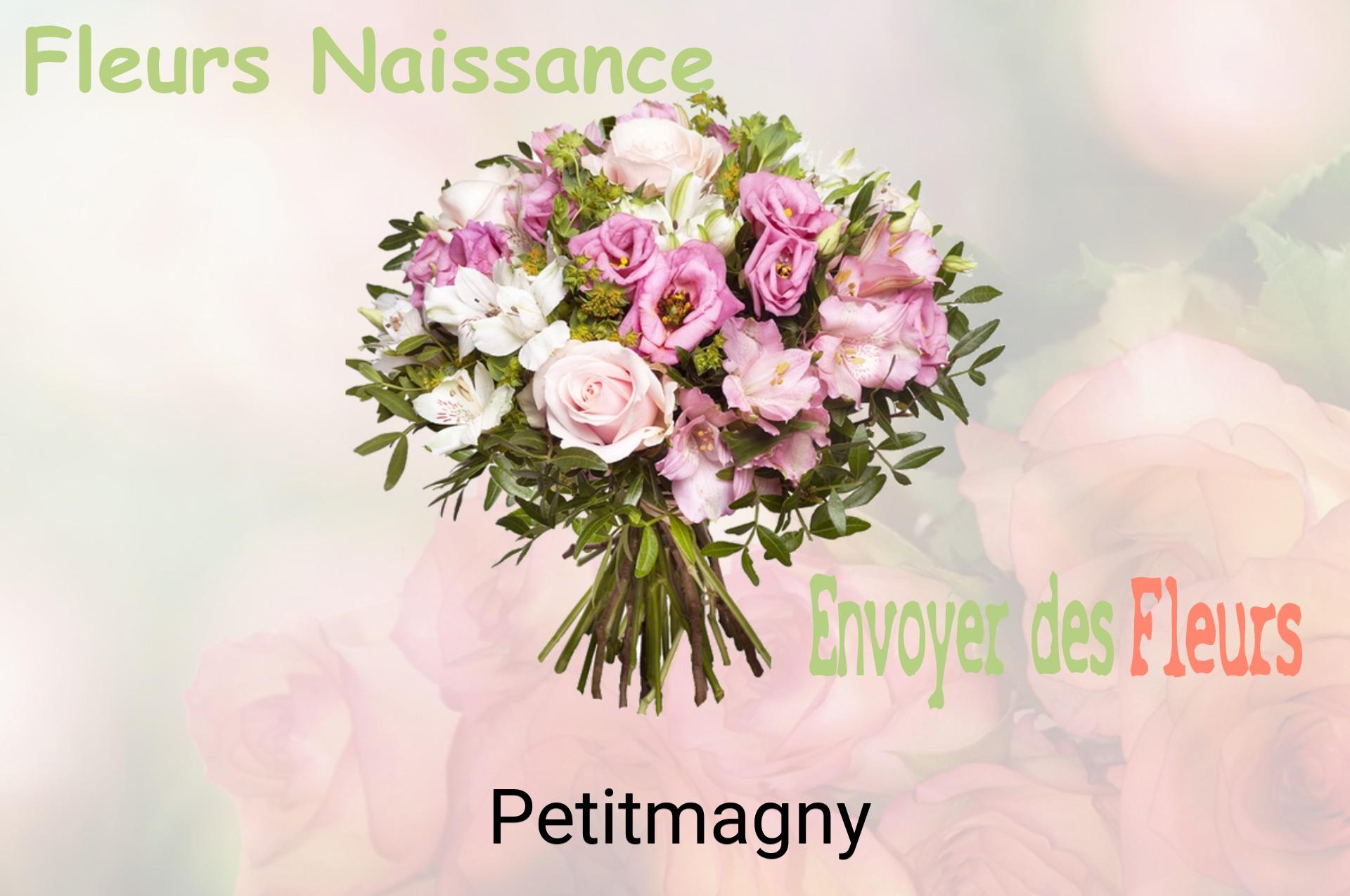 Bouquet de fleurs de naissance livré à Petitmagny